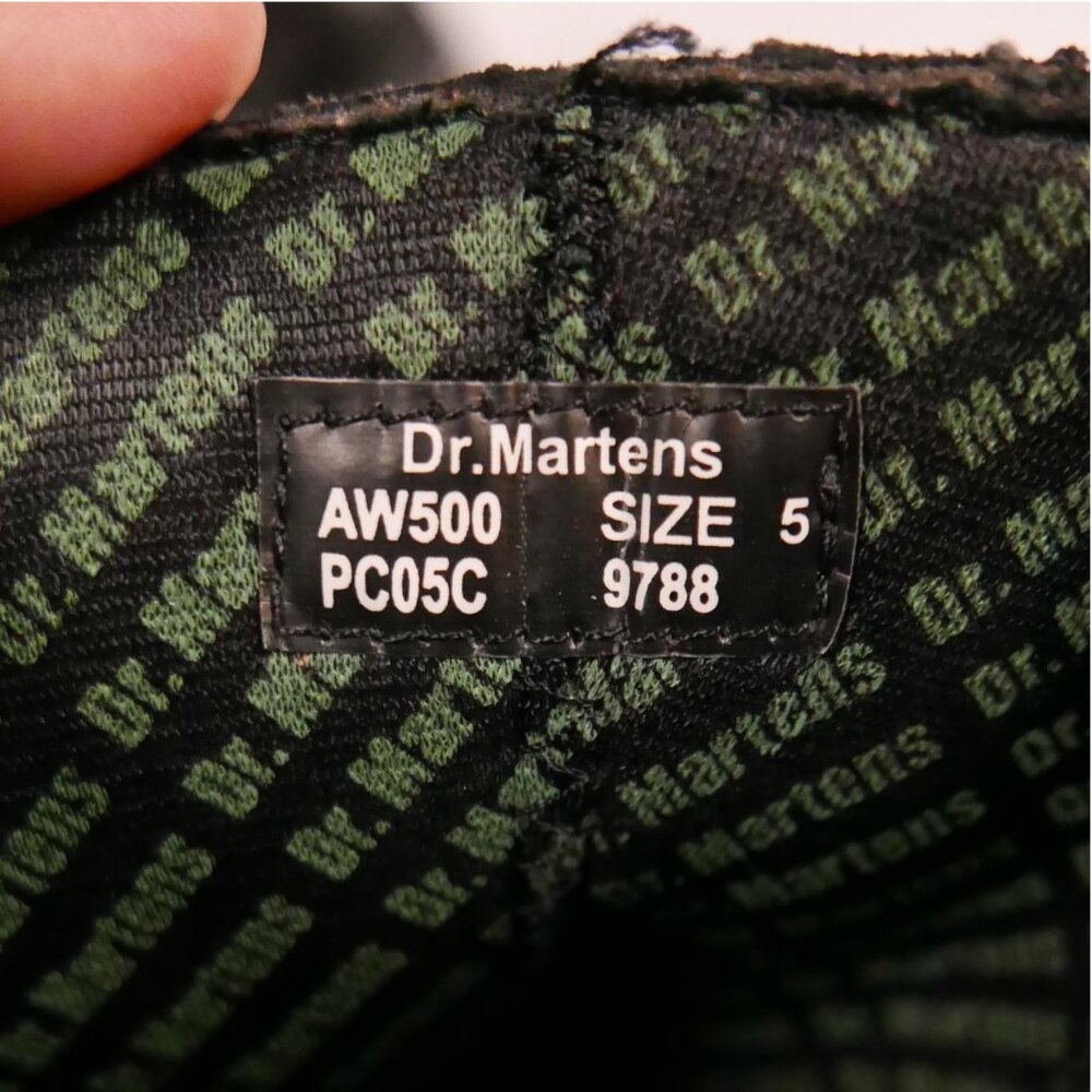 Vintage Dr Martens 9788 Leather Black Boots - Picture 5 of 6